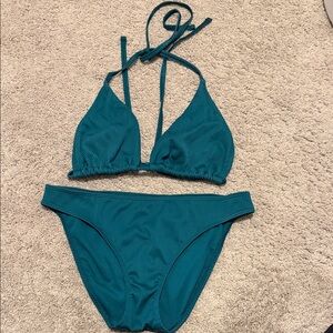 Teal Bikini Set